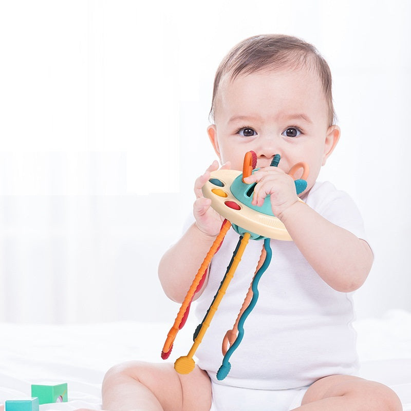 JahBri Silicone Finger Pull Sensory Toy