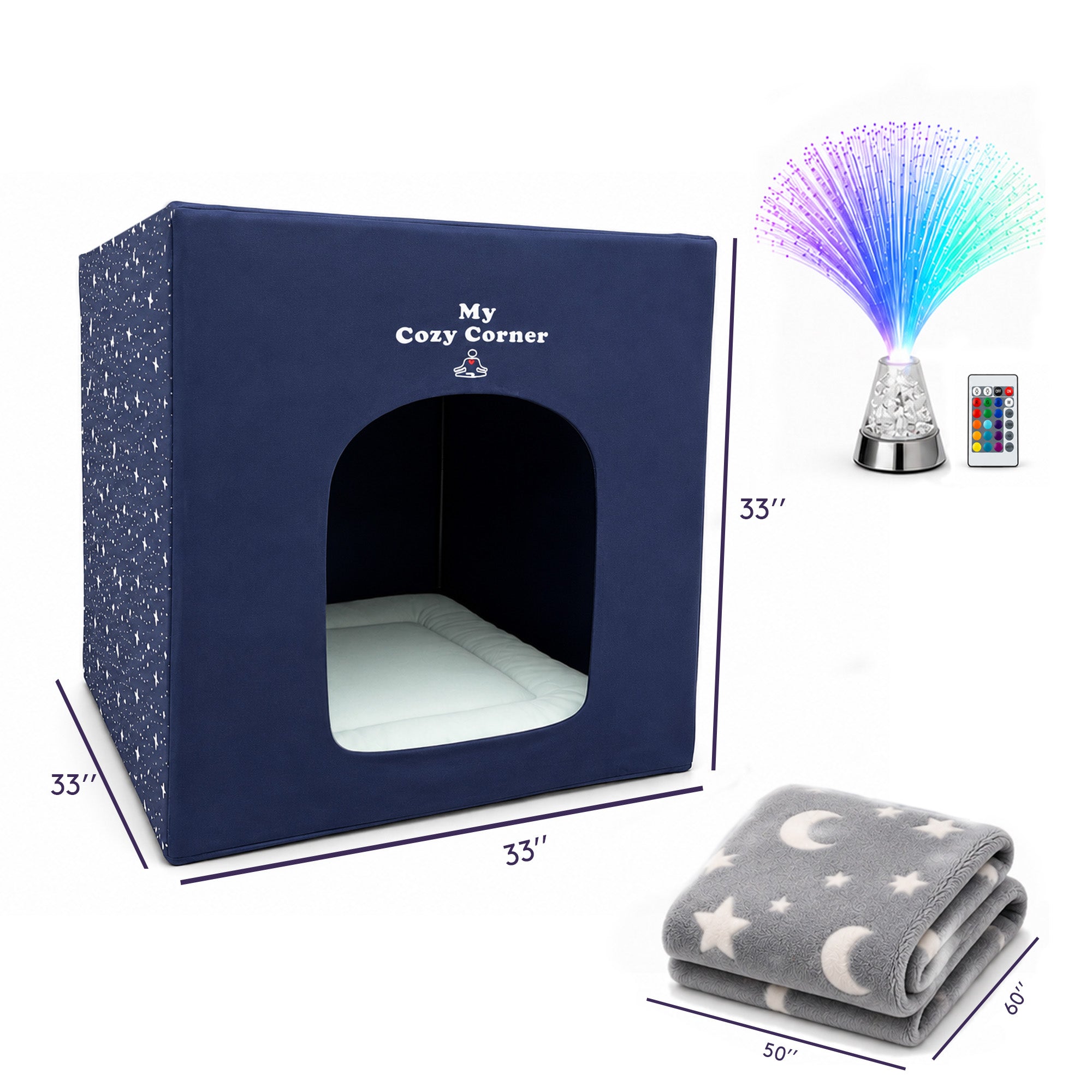 Blackout sensory tent dimensions and size specifications
