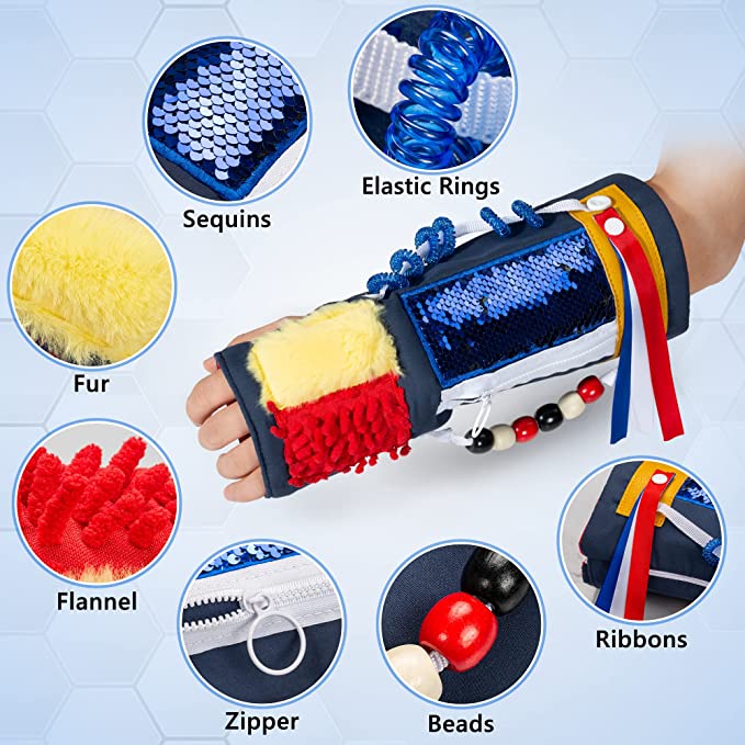 JahBri Fidget & Sensory Sleeve for Adults with Dementia & Alzheimer's