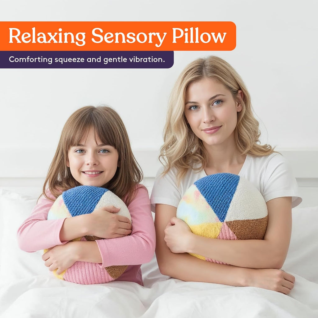 Special Supplies vibrating sensory pillow product dimensions display