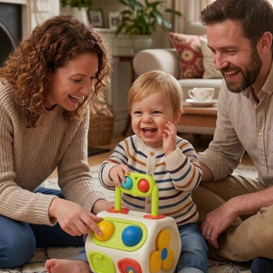 Kids busy cube learning toy