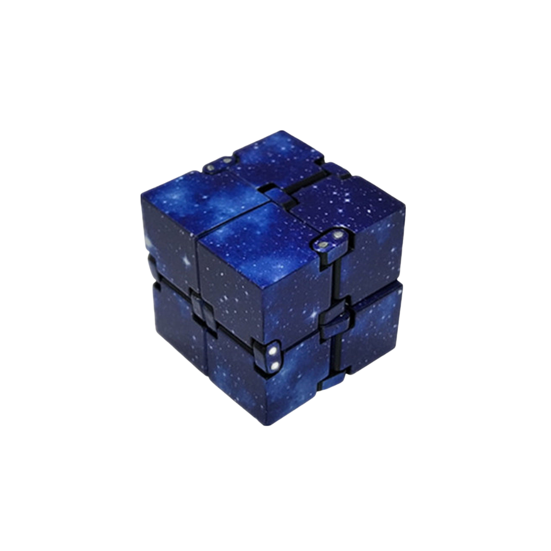 Folding sensory cube for kids and adults