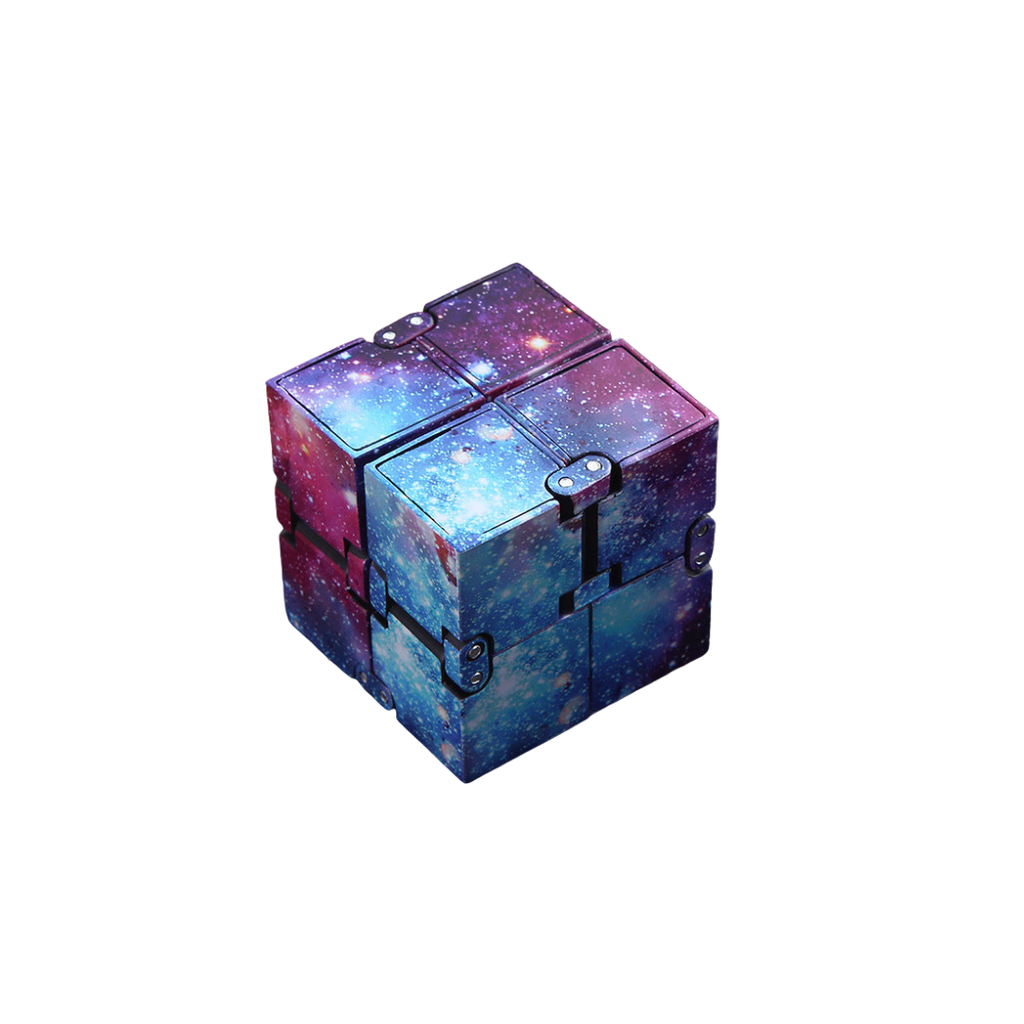 Infinity Cube Fidget Toy l Stress Relief Sensory Cube for Kids & Adults