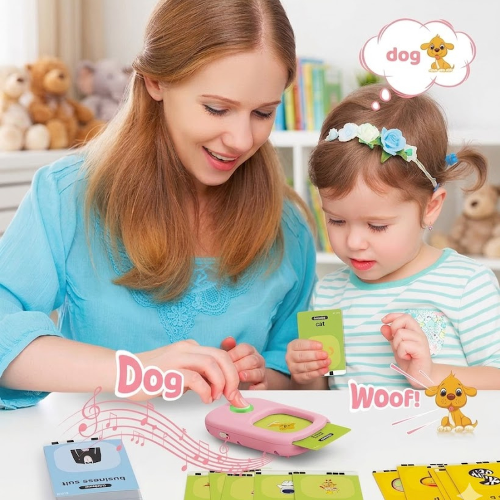 Interactive Talking Flash Cards for Toddlers with 224 Sight Words