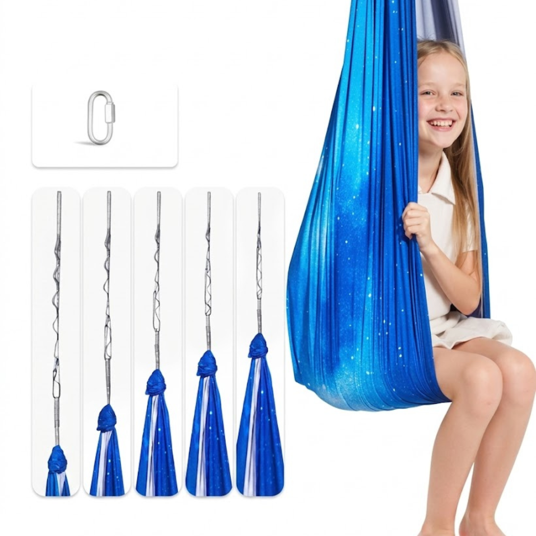 Soft sensory swing chair for children