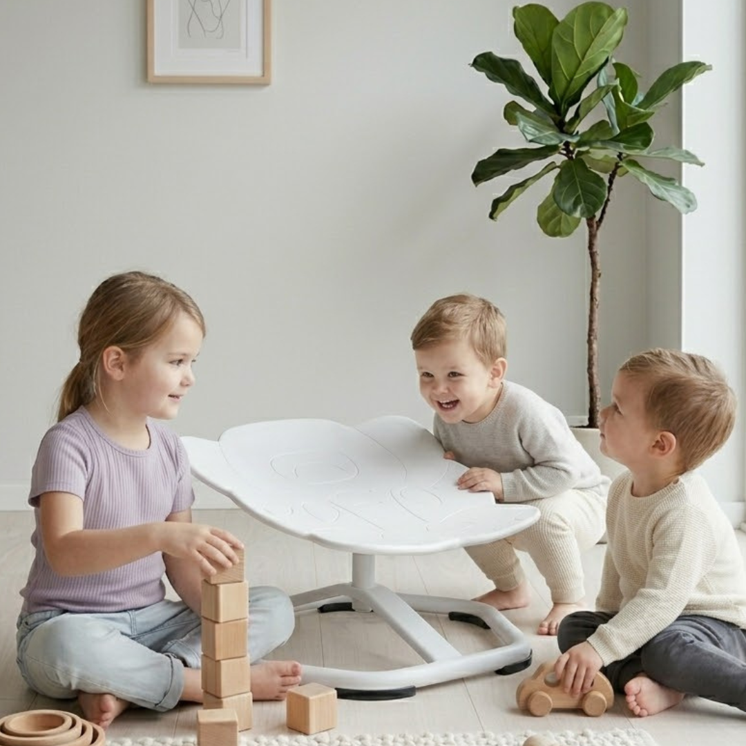 Kids Sensory Swivel Chair with 360° Spinning Motion