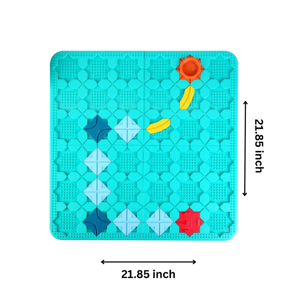 Interactive brain teaser puzzle set for kids