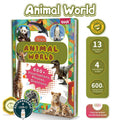 JahBri Animal Sound Talking Book – Interactive Sensory Learning Toy for Kids