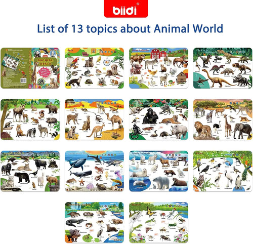 JahBri Animal Sound Talking Book – Interactive Sensory Learning Toy for Kids