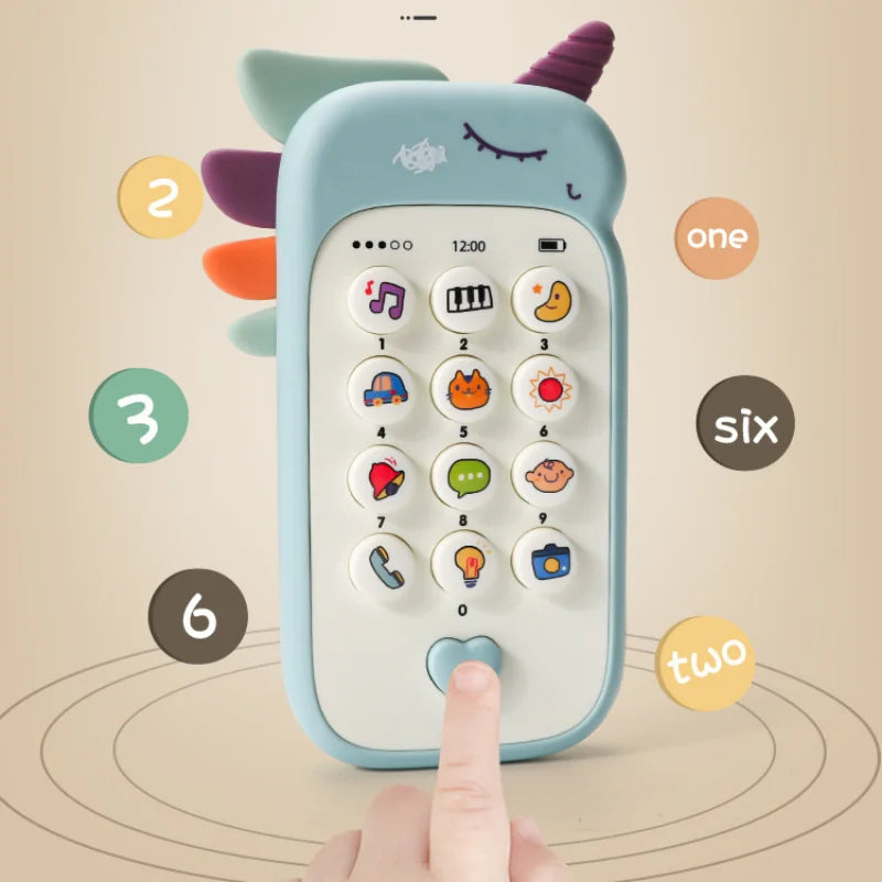 Baby Music Phone Toy | Light & Sound Learning Toy
