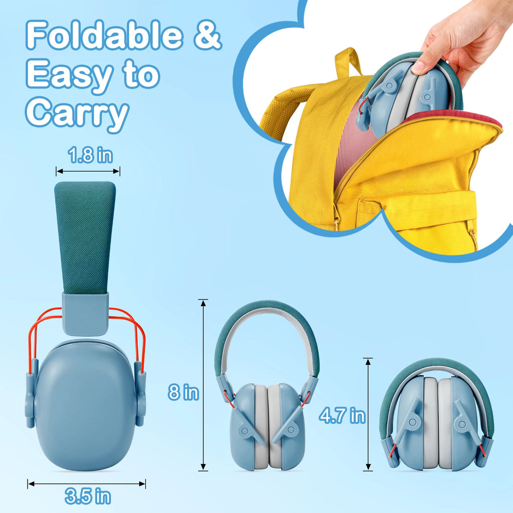 YHKEMA Kids Noise Cancelling Headphones | SNR 27dB