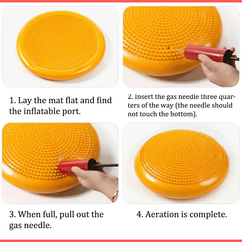 Inflatable Balance Stone Cushion | Sensory Play Toy