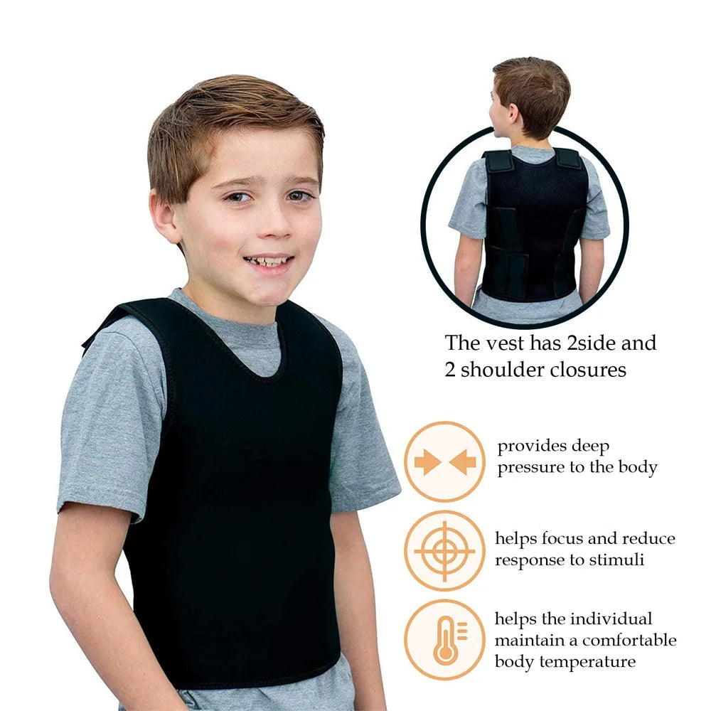 Kids Deep Pressure Sensory Vest | Breathable Fit