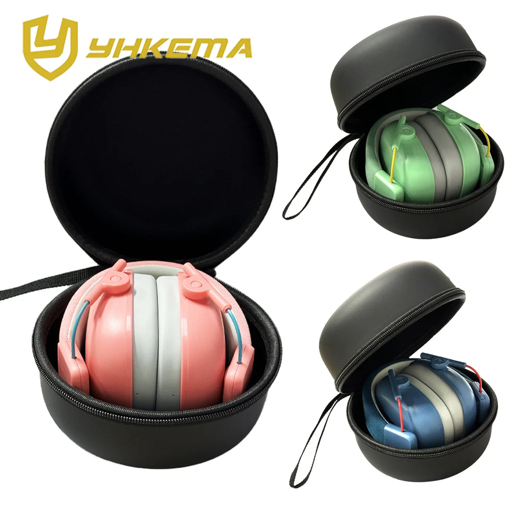 YHKEMA Kids Ear Protection Earmuff | SNR 27dB + Case