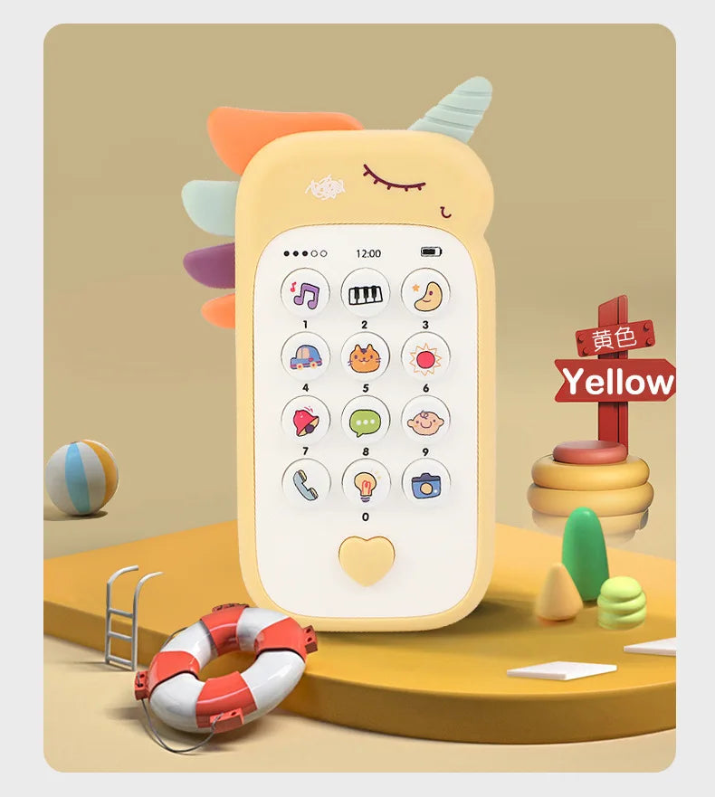 Baby Music Phone Toy | Light & Sound Learning Toy