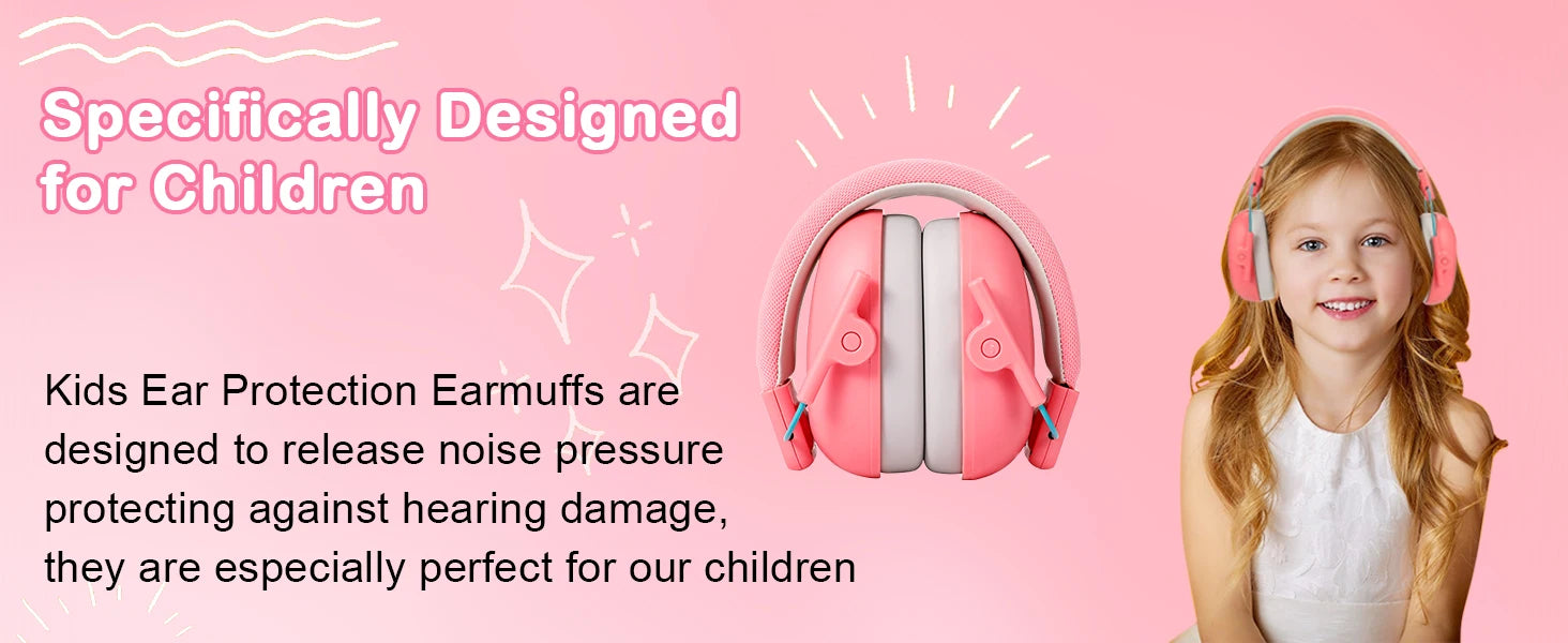 YHKEMA Kids Noise Cancelling Headphones | SNR 27dB