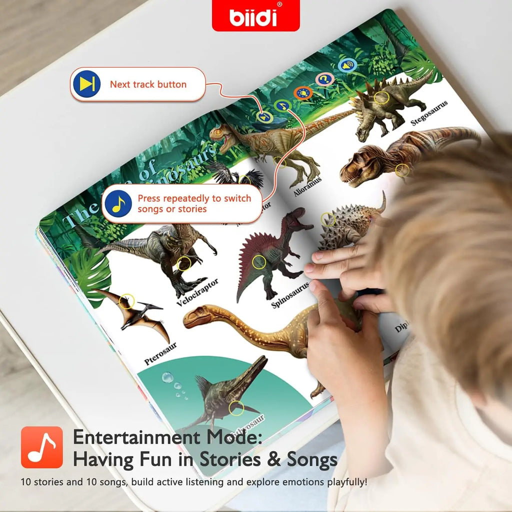JahBri Animal Sound Talking Book – Interactive Sensory Learning Toy for Kids