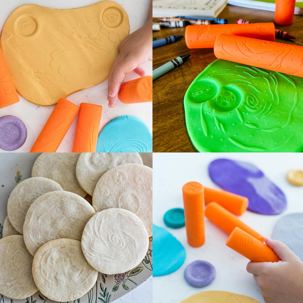 JahBri Space Play Dough Rollers Set – STEM Sensory Tool for Kids