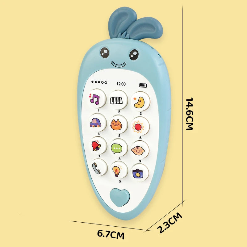 Baby Music Phone Toy | Light & Sound Learning Toy
