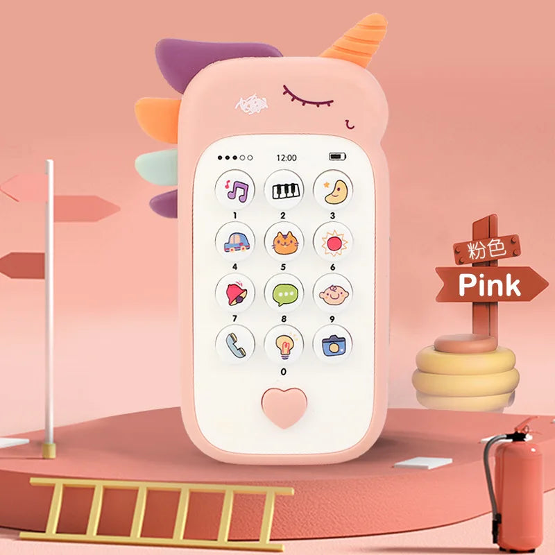Baby Music Phone Toy | Light & Sound Learning Toy