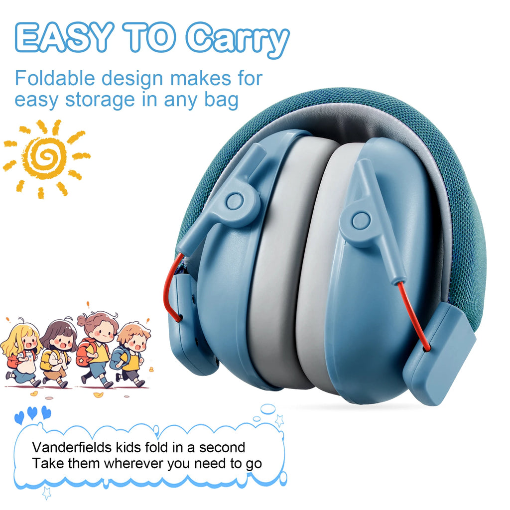 YHKEMA Kids Noise Cancelling Headphones | SNR 27dB