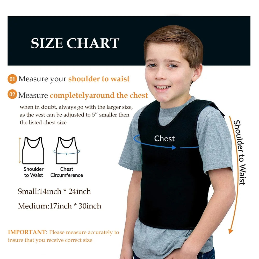 Kids Deep Pressure Sensory Vest | Breathable Fit