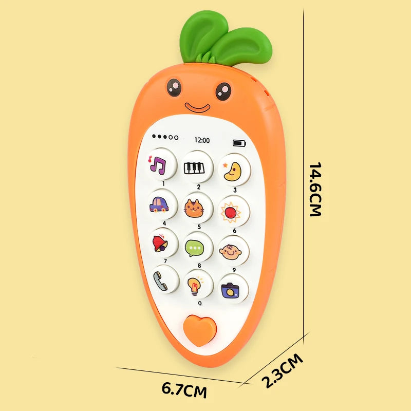 Baby Music Phone Toy | Light & Sound Learning Toy