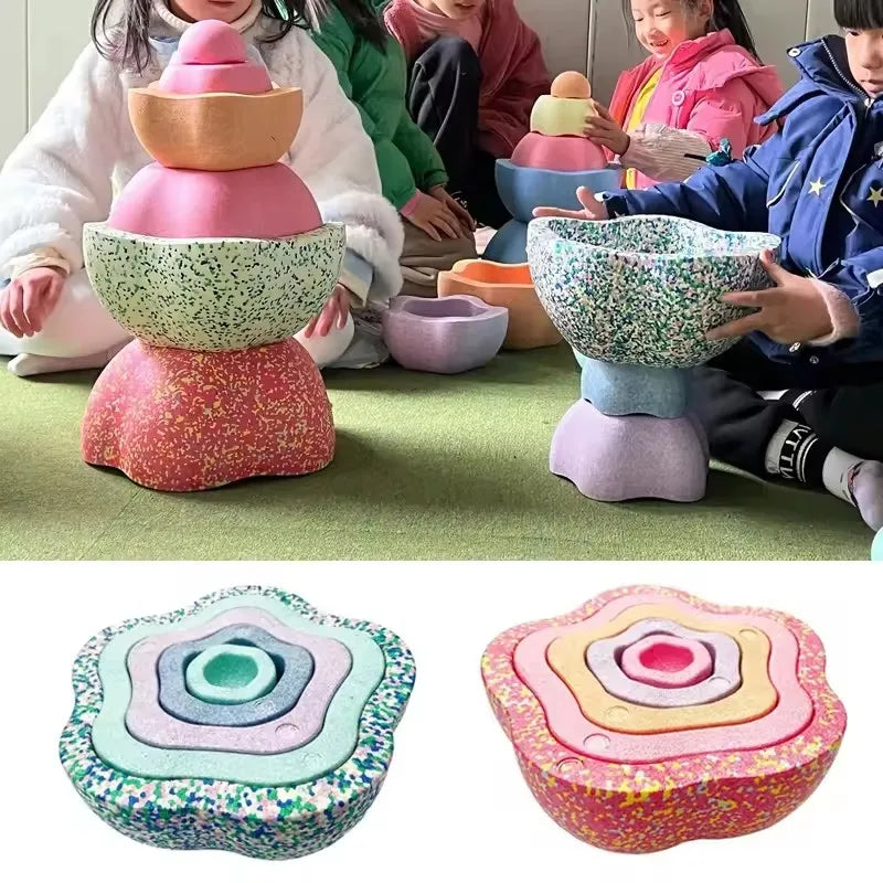 Foam Balance Stepping Stones | Kids Sensory Play Set
