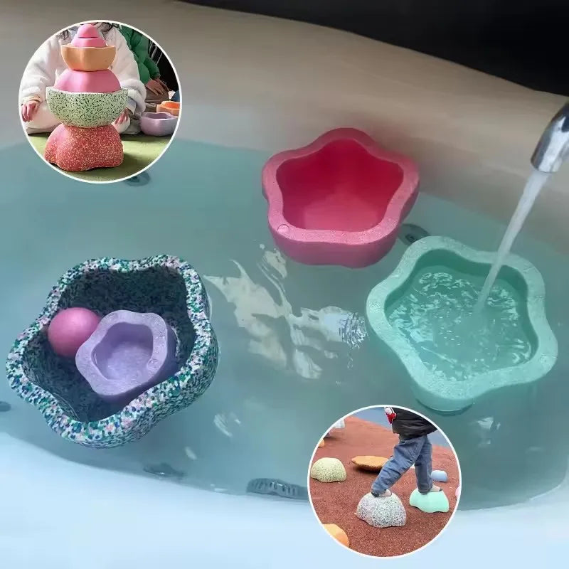 Foam Balance Stepping Stones | Kids Sensory Play Set