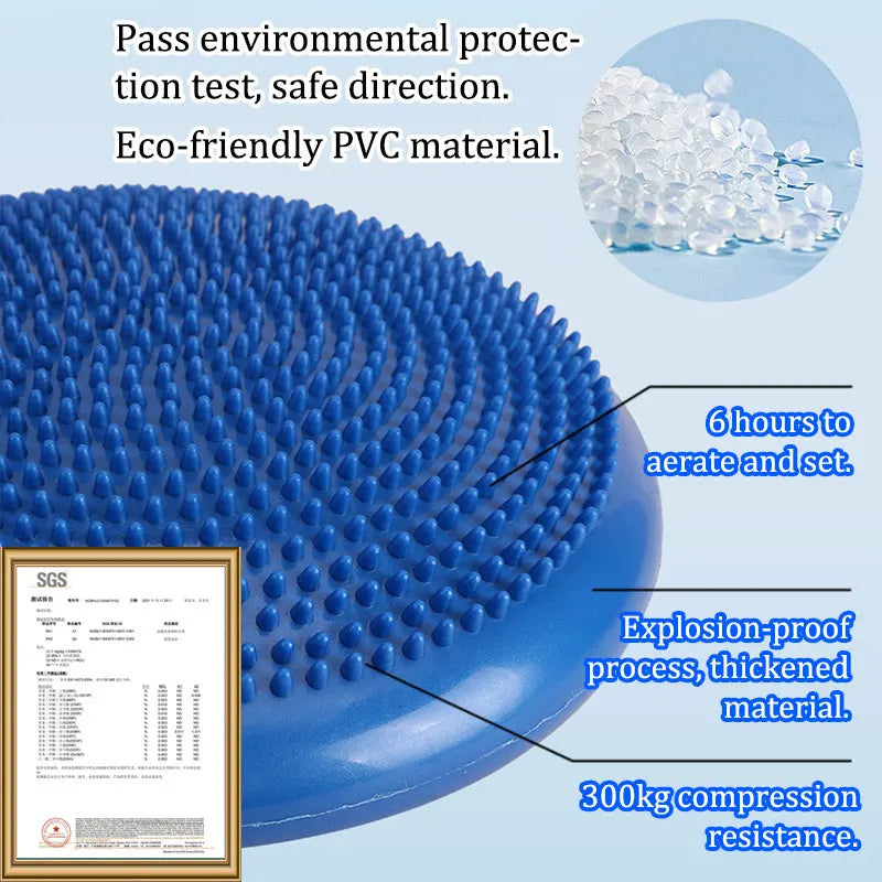 Inflatable Balance Stone Cushion | Sensory Play Toy
