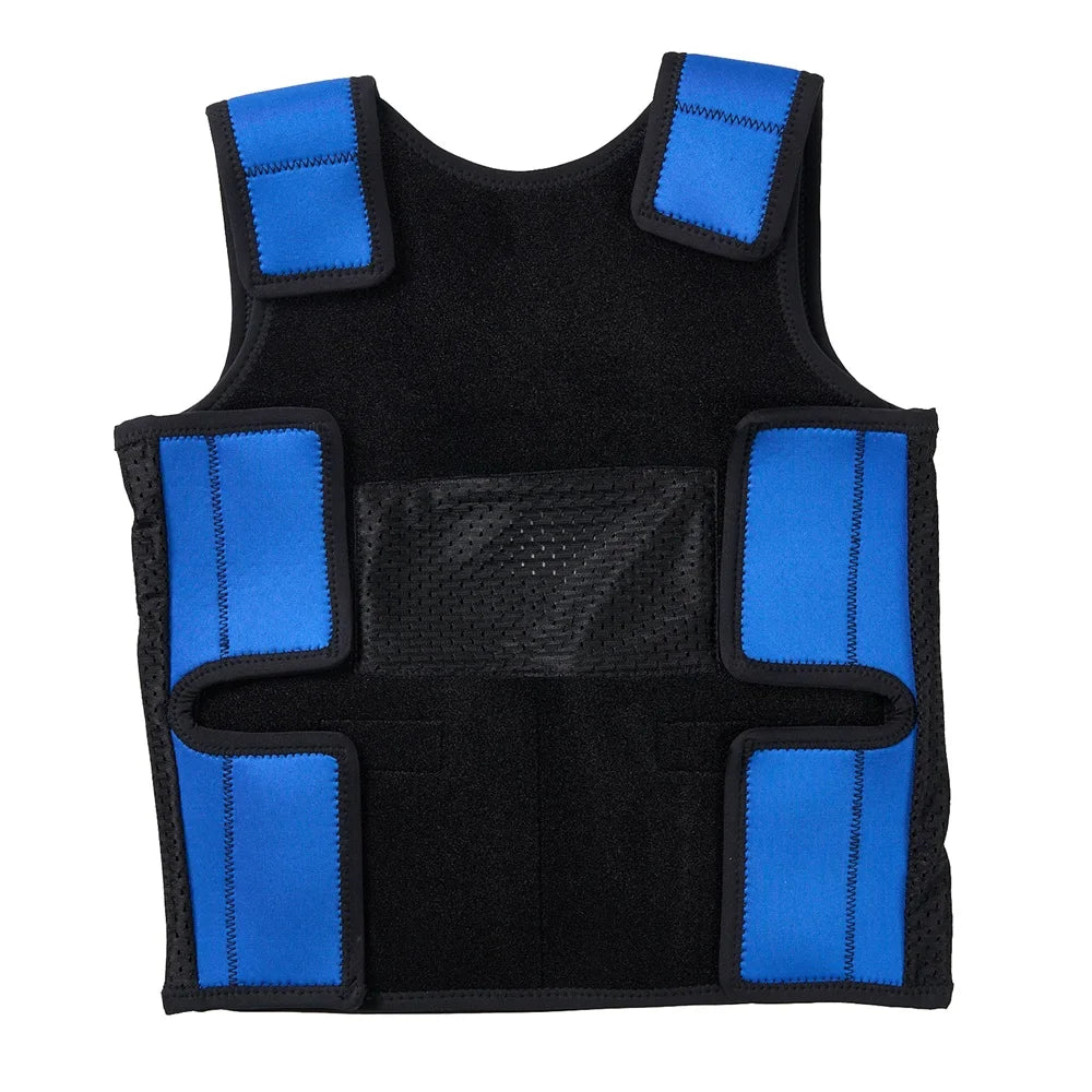JahBri Kids Adjustable Weighted Compression Vest – Deep Pressure Sensory Tool