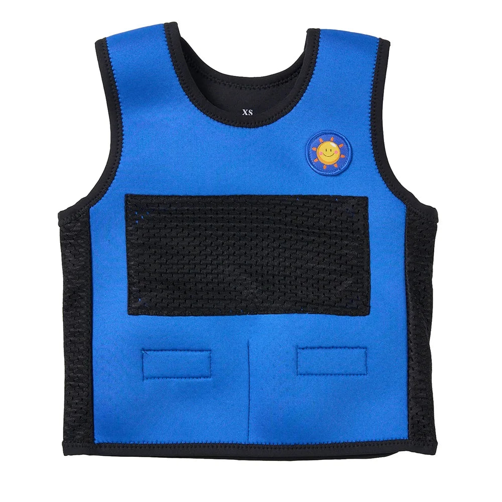 JahBri Kids Adjustable Weighted Compression Vest – Deep Pressure Sensory Tool