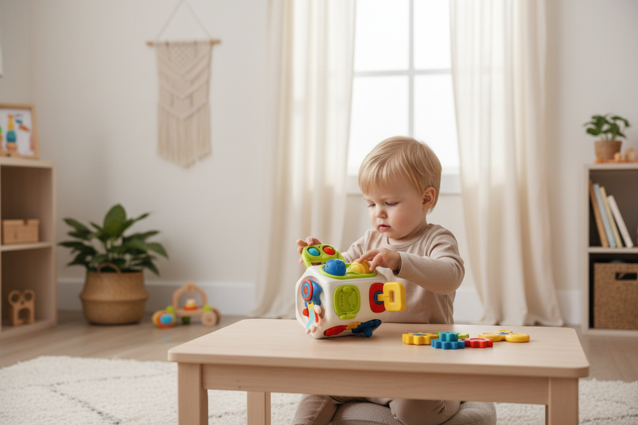 Educational Montessori Busy Cube Lifestyle