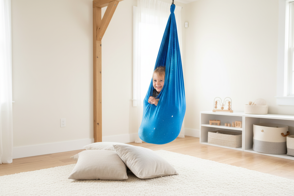 Kids Sensory Compression Swing Lifestyle