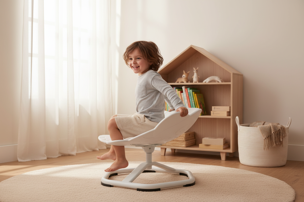 Kids Sensory Swivel Chair