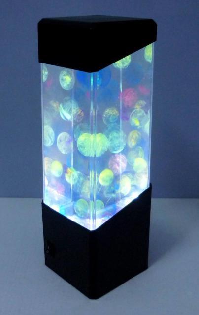 LED Jellyfish Sensory Lamp | Calming Visual Night Light for Autism & ADHD with glowing jellyfish shapes and colorful, soothing illumination for sensory relaxation and focus.