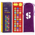 Talker Buddy recordable communication device shown with colorful soft-touch buttons