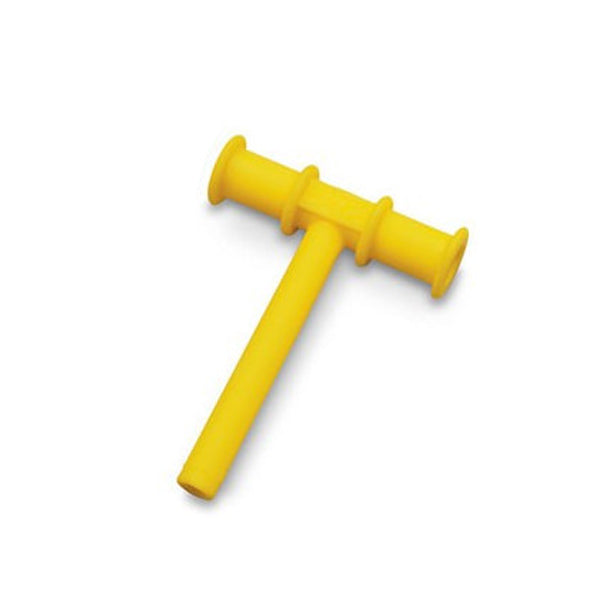 Yellow Chewy Tubes Oral Motor Tool designed to support oral sensory development and improve fine motor skills for children with special needs.